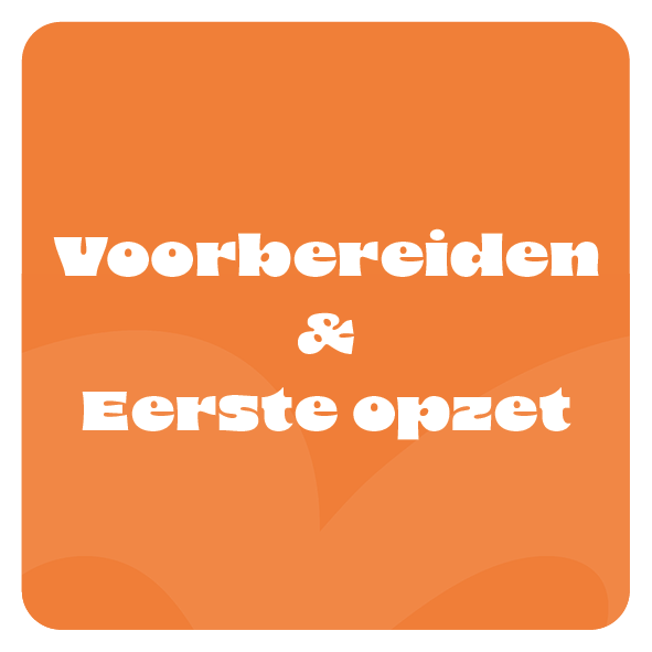 Allround Mediamaker - fase 1: Voorbereiden en eerste opzet
